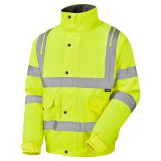 Supertouch Hi Vis Yellow Standard Storm Bomber Jacket