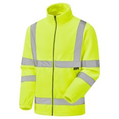 Supertouch Hi Vis Yellow Fleece Jacket