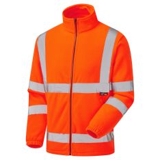 Supertouch Hi Vis Orange Fleece Jacket