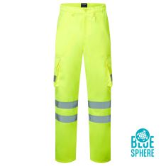 Eco Hi Vis Yellow Combat Trouser