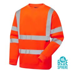 Eco Hi Vis Orange Sweatshirt