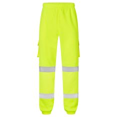 Supertouch Hi Vis Yellow Jogging Bottoms
