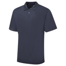 Supertouch Navy Bird Eye Polo Shirt