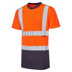 Supertouch Hi-Vis 2 Tone Orange T-Shirt