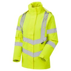 Women's Hi Vis Yellow Kamela Padded Jacket 