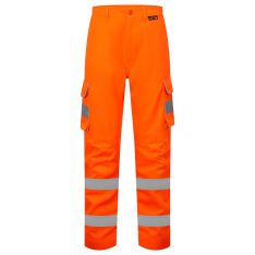 Ladies Hi Vis Orange Hana Combat Trouser