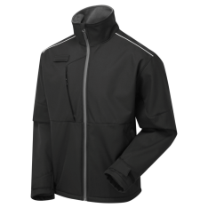 System Eco 3 Layer Black Softshell Jacket – Men’s