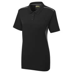 System Eco Women’s Black Polo Shirt
