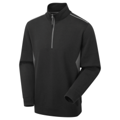 System Eco Men’s Black/Grey Quarter Zip Sweatshirt