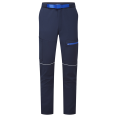 System Eco Work Navy/Royal Softshell Trousers