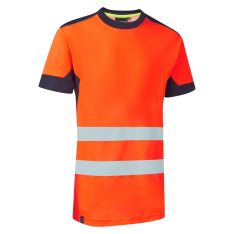 System Hi-Vis Eco CottonCool Orange T-Shirt