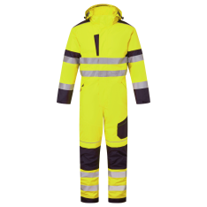 System Hi Vis Eco Insulated Yellow/Navy Coverall