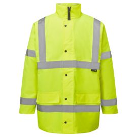 Supertouch Hi Vis Yellow Standard Parka