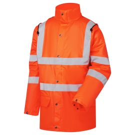 Stormflex® Hi Vis Orange PU Padded Parka