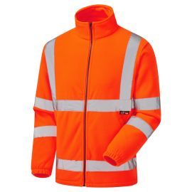 Supertouch Hi Vis Orange Fleece Jacket