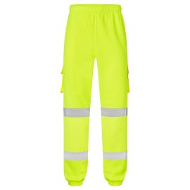 Supertouch Hi Vis Yellow Jogging Bottoms